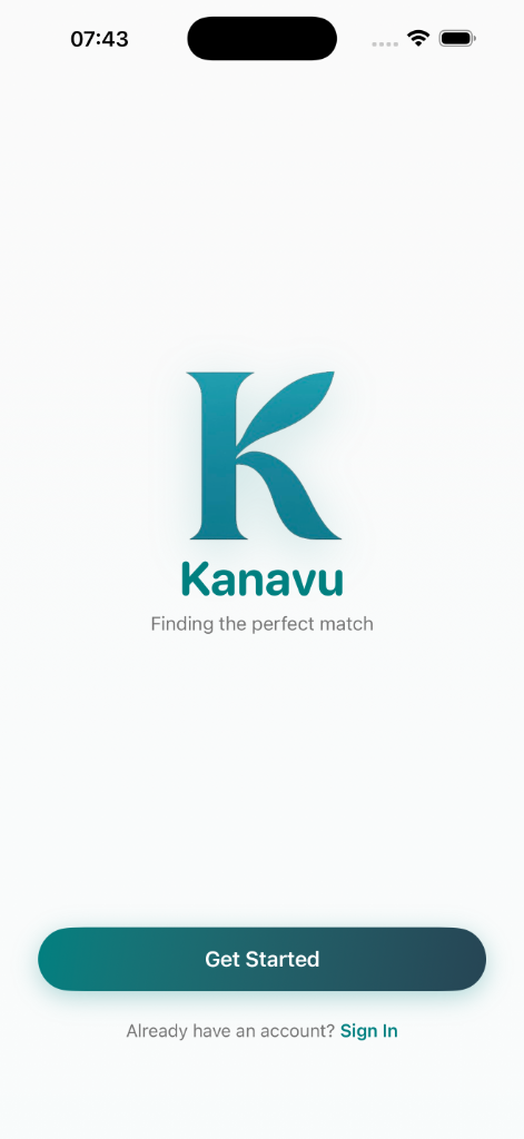 Kanavu App Get Started